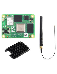 Módulo de Computación Waveshare CM4102008 con Antena y Disipador
