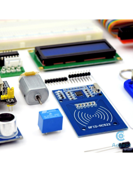 Kit de Inicio RFID Adeept para Raspberry Pi 4 y 3 - 26 Lecciones Kit de Inicio RFID Adeept para Raspberry Pi 4 y 3 - 26 Lecciones
