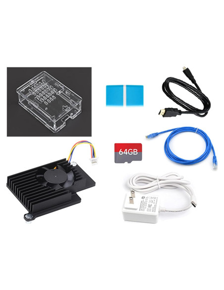 Kit de Inicio Raspberry Pi 5 con Enfriador y Accesorios Kit de Inicio Raspberry Pi 5 con Enfriador y Accesorios