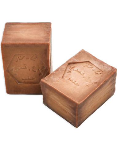Jabón Natural de Aleppo Olippo 2-Pack 190g - Orgánico y Hecho a Mano