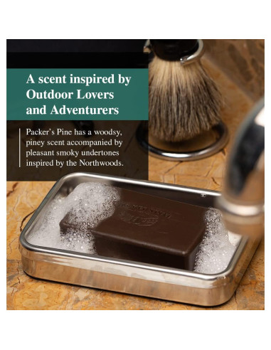 Jabón de Alquitrán de Pino Packer | Natural 3 x 90g