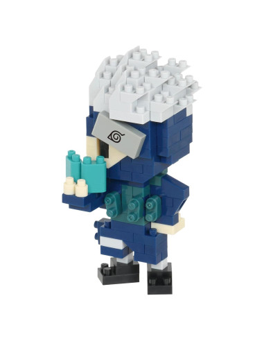 Nanoblock Kakashi Hatake Naruto Shippuden 180 Piezas 7.49cm