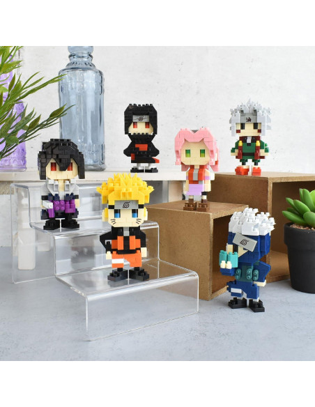Nanoblock Kakashi Hatake Naruto Shippuden 180 Piezas 7.49cm Nanoblock Kakashi Hatake Naruto Shippuden 180 Piezas 7.49cm