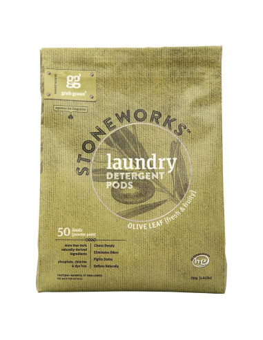 Cápsulas de Detergente para Ropa Grab Green 50 Cargas Hoja de Olivo