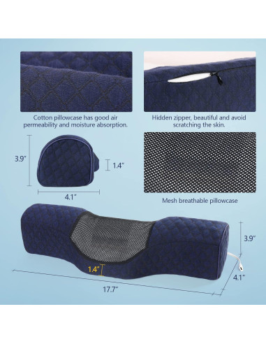 Almohada cervical calefaccionada Cozyhealth - Espuma viscoelástica