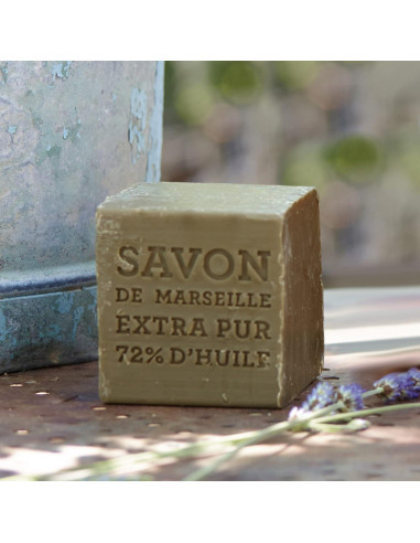 Cubos de Jabón de Oliva Compagnie de Provence 400g Sin Fragancia
