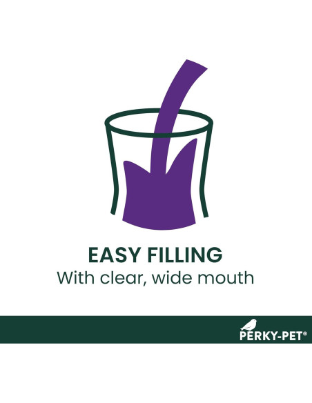 Alimentador de Colibríes de Vidrio Perky-Pet 203CPBN 227ml Alimentador de Colibríes de Vidrio Perky-Pet 203CPBN 227ml