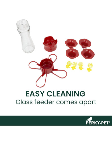 Alimentador de Colibríes de Vidrio Perky-Pet 203CPBN 227ml Alimentador de Colibríes de Vidrio Perky-Pet 203CPBN 227ml