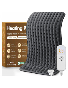 Almohadilla Calefactora Eléctrica Glamigee 30x60cm 6 Niveles