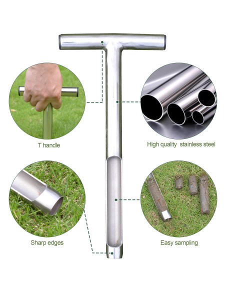 Sonda de Suelo 30.48 cm Lichtund con 2 Bolsas Reutilizables Sonda de Suelo 30.48 cm Lichtund con 2 Bolsas Reutilizables