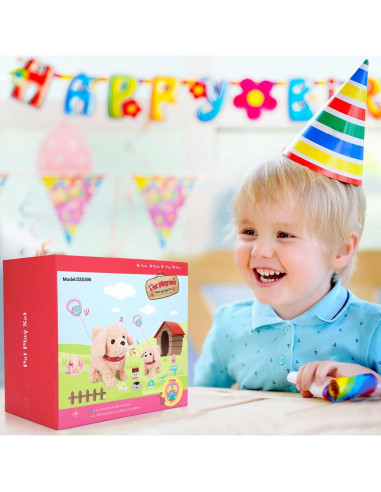 Peluche Hablante Koonie Golden Retriever Interactivo 24.9cm