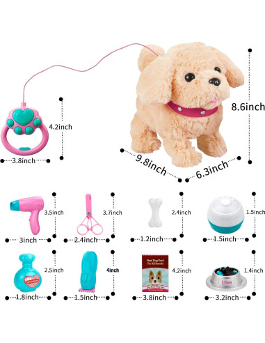 Peluche Hablante Koonie Golden Retriever Interactivo 24.9cm