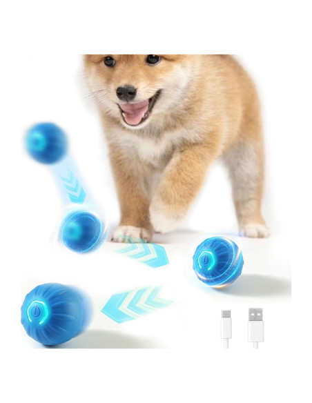 Pelota Automática Rebotadora Trumoon para Perros Pequeños 5.2 cm Pelota Automática Rebotadora Trumoon para Perros Pequeños 5.2 cm