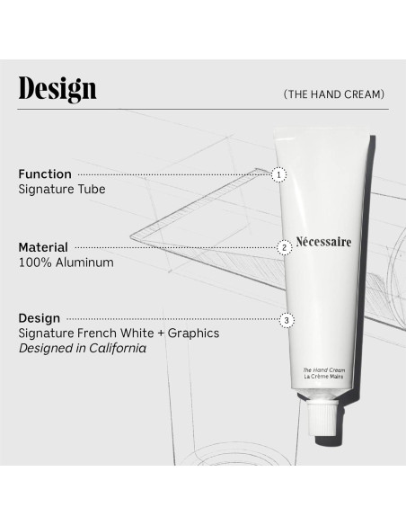 Crema de Manos Nécessaire 65.2 ml - Hidratante Sin Fragancia Crema de Manos Nécessaire 65.2 ml - Hidratante Sin Fragancia