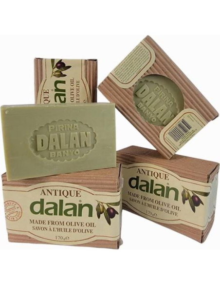 Jabón de Barra Dalan 100% Aceite de Oliva Hecho a Mano 170g Jabón de Barra Dalan 100% Aceite de Oliva Hecho a Mano 170g