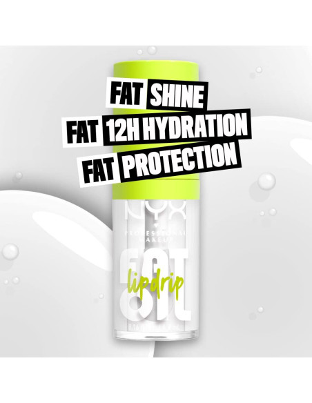 Brillo Labial Hidratante NYX 4.73 ml - Fat Oil Lip Drip Transparente Brillo Labial Hidratante NYX 4.73 ml - Fat Oil Lip Drip Transparente