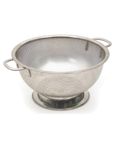 Colador Perforado RSVP Internacional 3 Cuartos Acero Inoxidable