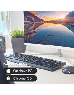 Teclado Inalámbrico Macally RFJJKEY | Tamaño Completo, Silencioso 2