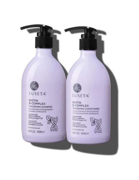 Conjunto Champú y Acondicionador B-Complex Luseta 2 x 500ml Conjunto Champú y Acondicionador B-Complex Luseta 2 x 500ml