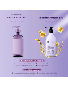Conjunto Champú y Acondicionador B-Complex Luseta 2 x 500ml 2