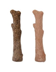 Juguetes Masticables Duraderos Outward Hound Dogwood Mediano - Paquete de 2