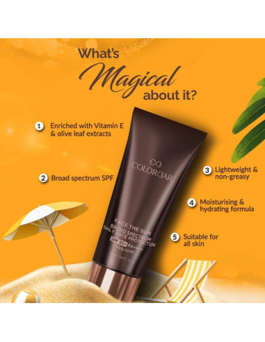 Protector Solar Facial Co-lo-r-bar Face the Sun SPF 50 - 50 ml