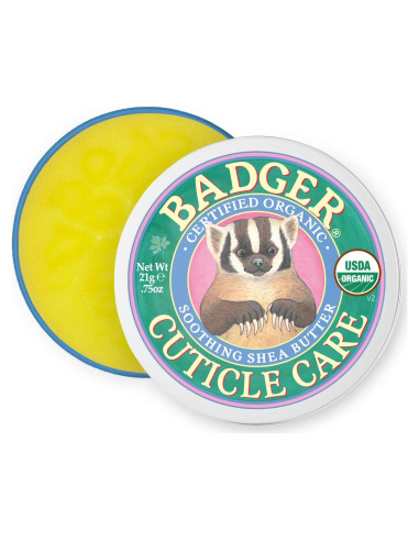 Crema de Cutículas Orgánica Badger 21.26g - Hidratante Natural