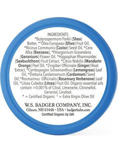 Crema de Cutículas Orgánica Badger 21.26g - Hidratante Natural 2
