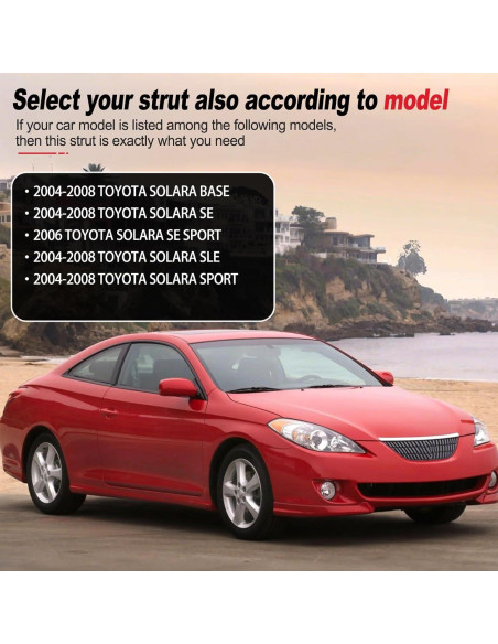 Amortiguadores de Capó Delantero Vepagoo PM9042 Toyota Solara 2004-2008 Amortiguadores de Capó Delantero Vepagoo PM9042 Toyota Solara 2004-2008