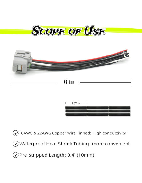 Conector de cableado Toyota Lexus 9 pines 15CM 90980-12362 Conector de cableado Toyota Lexus 9 pines 15CM 90980-12362