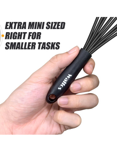 Batidor Mini Walfos 5 y 7 pulgadas Silicona Antirayaduras
