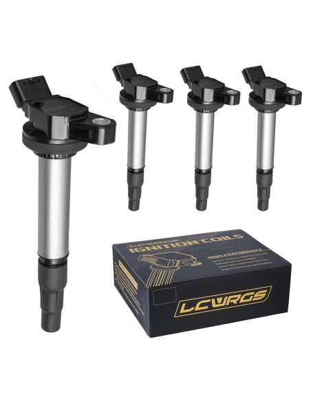 Paquete de 4 Bobinas de Encendido LCWRGS para Toyota 1.8L Paquete de 4 Bobinas de Encendido LCWRGS para Toyota 1.8L