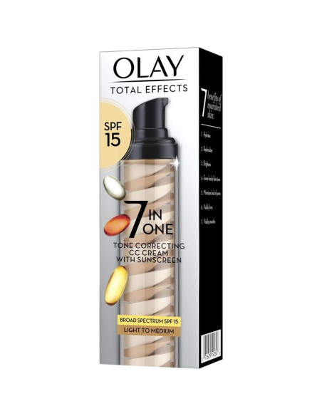 Crema CC Olay Total Effects SPF 15 50 ml - Hidratante y Corrector Crema CC Olay Total Effects SPF 15 50 ml - Hidratante y Corrector