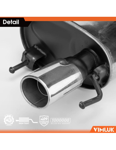 Silenciador trasero VIMLUK para Toyota Camry 2007-2011 4.99kg