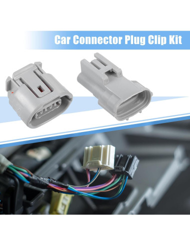 Conector Adaptador 3 Pines TS Toyota X AUTOHAUX Impermeable