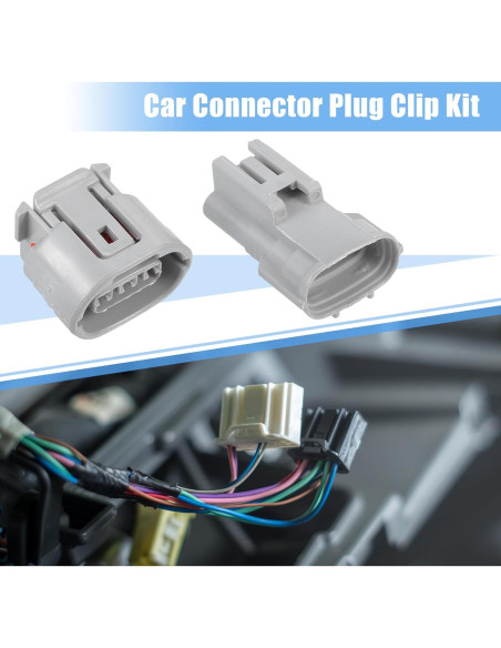 Conector Adaptador 3 Pines TS Toyota X AUTOHAUX Impermeable Conector Adaptador 3 Pines TS Toyota X AUTOHAUX Impermeable