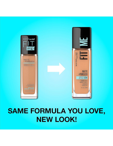 Base Líquida Maybelline Fit Me Mate 29.57 ml Beige Claro Base Líquida Maybelline Fit Me Mate 29.57 ml Beige Claro
