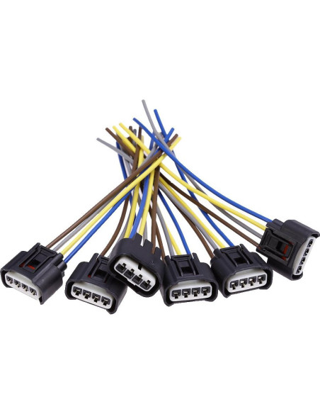 Conector Bobina Encendido Saihisday 90980-11885 Paquete 6 Conector Bobina Encendido Saihisday 90980-11885 Paquete 6