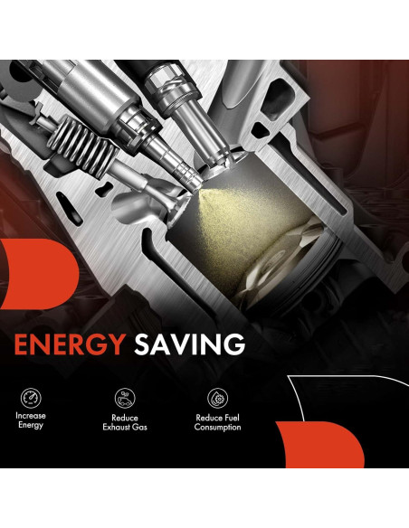 Inyectores de Combustible A-Premium para Toyota y Chevrolet, Juego de 4 Inyectores de Combustible A-Premium para Toyota y Chevrolet, Juego de 4