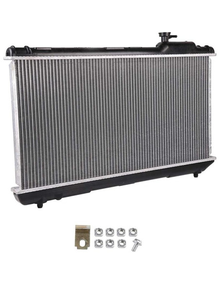 Radiador de Aluminio OCPTY para Toyota RAV4 1996-1997 Radiador de Aluminio OCPTY para Toyota RAV4 1996-1997