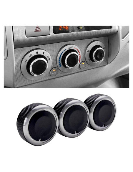 Perillas de Control HVAC JDMCAR para Toyota Tacoma 2005-2015 Perillas de Control HVAC JDMCAR para Toyota Tacoma 2005-2015