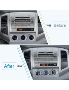 Perillas de Control HVAC JDMCAR para Toyota Tacoma 2005-2015 2