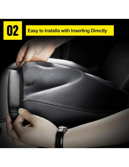 Cubierta de Reposabrazos Central AOMSAZTO para Toyota RAV4 2013-2018 Negra Cubierta de Reposabrazos Central AOMSAZTO para Toyota RAV4 2013-2018 Negra