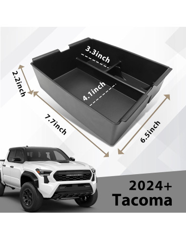 Organizador de Consola Central Muslogy Toyota Tacoma 2024-2025