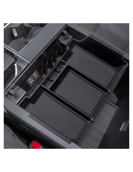 JDMCAR Bandeja Organizadora Consola Central Toyota Tundra 2022-2025 JDMCAR Bandeja Organizadora Consola Central Toyota Tundra 2022-2025