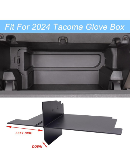 Organizador de Guantera JKCOVER para Toyota Tacoma 2024-2025 Organizador de Guantera JKCOVER para Toyota Tacoma 2024-2025