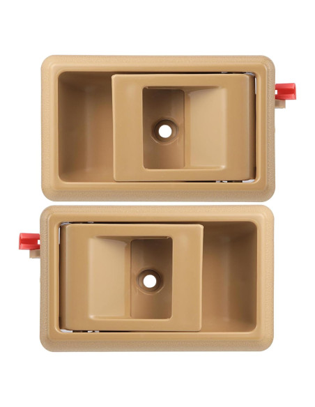 Manija de puerta interior Lcyolada Beige Toyota Tacoma Corolla Manija de puerta interior Lcyolada Beige Toyota Tacoma Corolla