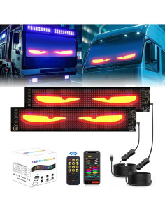 Luces LED Ojos de Diablo ULihaian para Parabrisas de Auto 2