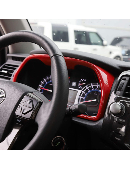 Cubierta Panel Instrumentos JeCar para Toyota 4Runner 2010-2020 Rojo Cubierta Panel Instrumentos JeCar para Toyota 4Runner 2010-2020 Rojo