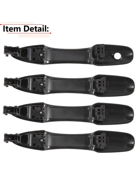Manija de Puerta Exterior RLB-HILON para Toyota Camry, Corolla y Avalon Manija de Puerta Exterior RLB-HILON para Toyota Camry, Corolla y Avalon